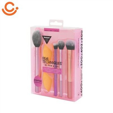 Plastic Beauty Brush Packaging Box